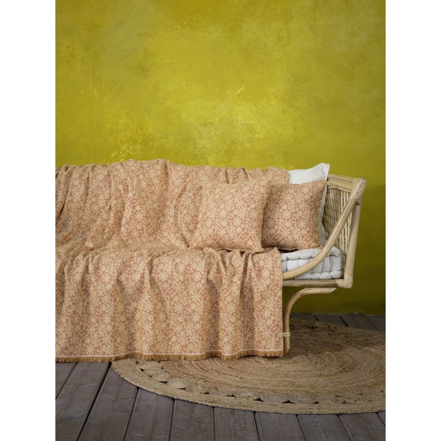 Ριχτάρι Πολυθρόνας Salma Orange 180X180 Nima Home Ριχτάρι Πολυθρόνας Salma Orange 180X180 Nima Home