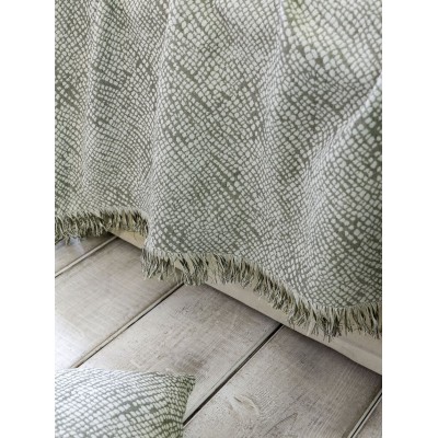 Ριχτάρι Πολυθρόνας Tabia Jungle Green 180X180 Nima Home Ριχτάρι Πολυθρόνας Tabia Jungle Green 180X180 Nima Home