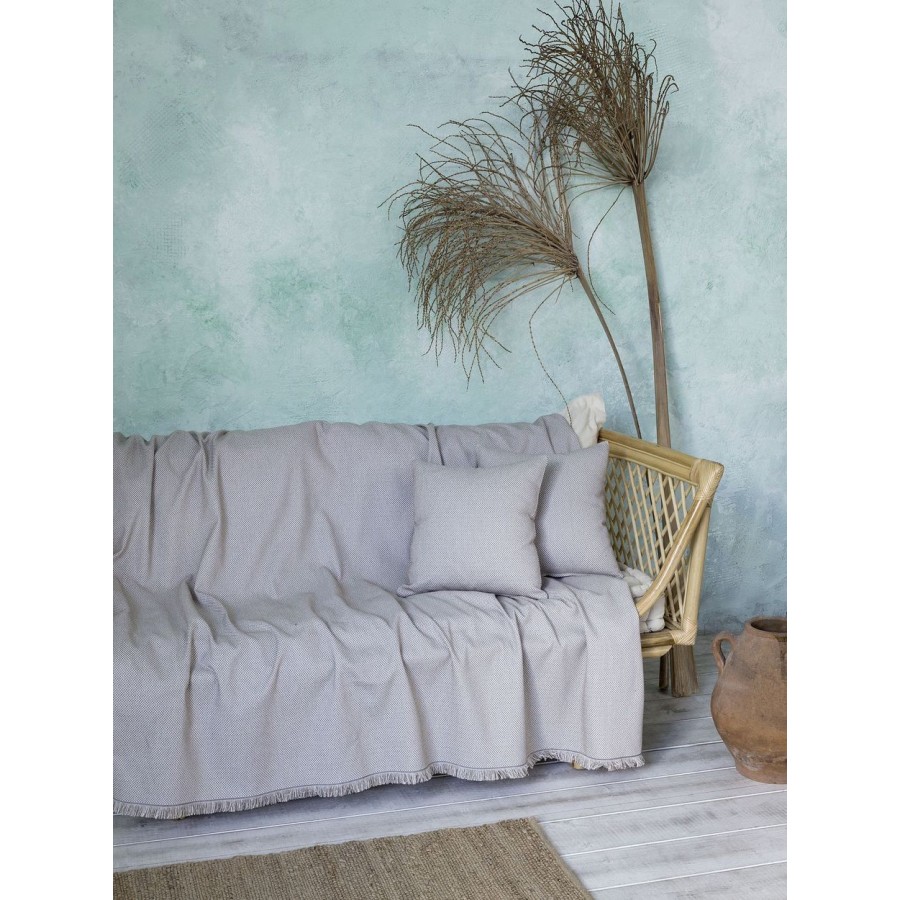 Ριχτάρι Τετραθέσιου Καναπέ Kesia Gray 180X350 Nima Home