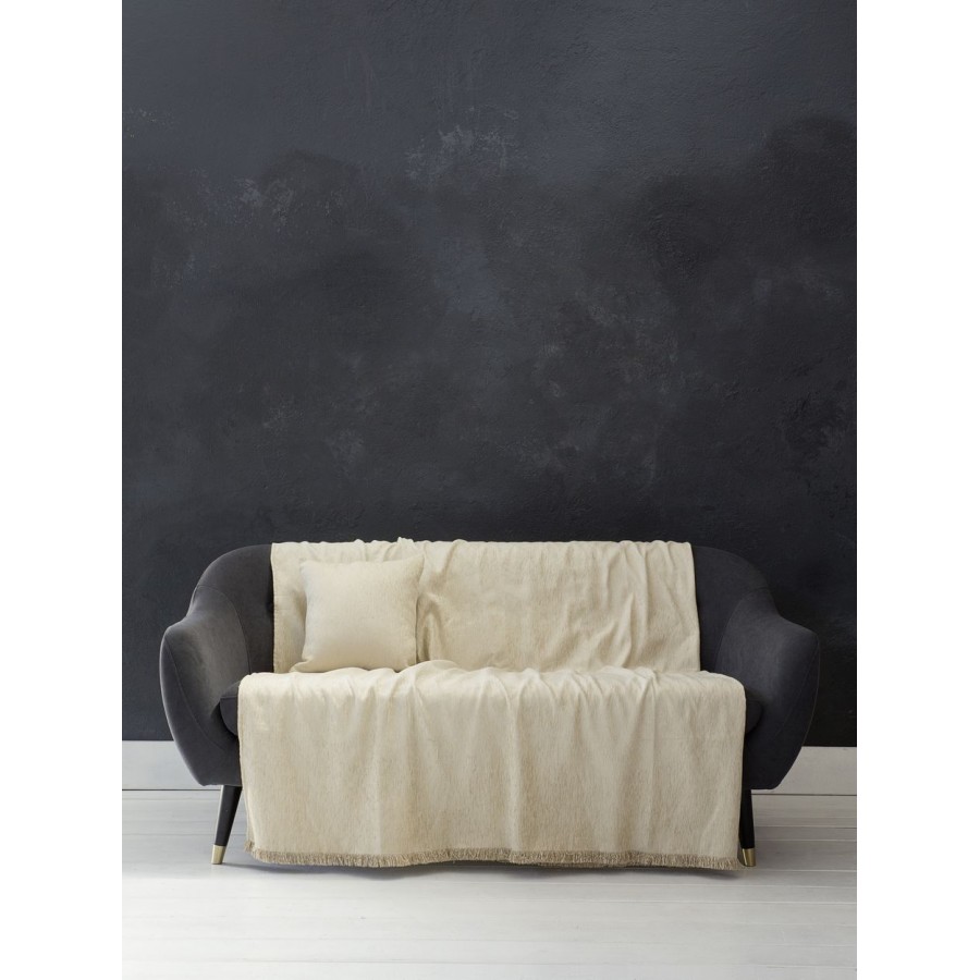 Ριχτάρι Τετραθέσιου Καναπέ Velvety Ivory 180X350 Nima Home