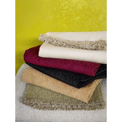 Ριχτάρι Τετραθέσιου Καναπέ Velvety Ruby Red 180X350 Nima Home