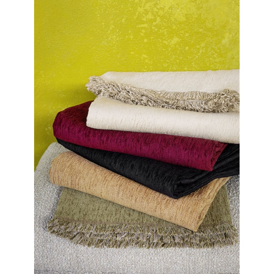 Ριχτάρι Τετραθέσιου Καναπέ Velvety Ruby Red 180X350 Nima Home