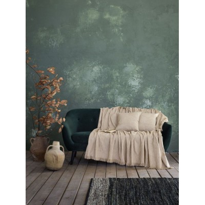 Ριχτάρι Τριθέσιου Καναπέ 180X180 Ruedo Beige Nima Home