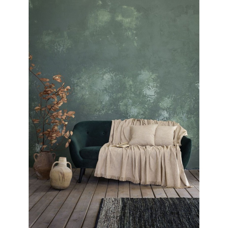 Ριχτάρι Τριθέσιου Καναπέ 180X180 Ruedo Beige Nima Home