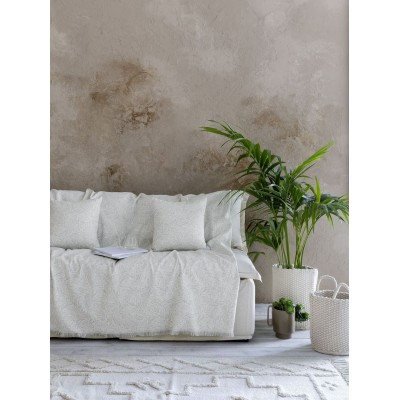 Ριχτάρι Τριθέσιου Καναπέ Maya Light Gray 180X300 Nima Home Ριχτάρι Τριθέσιου Καναπέ Maya Light Gray 180X300 Nima Home