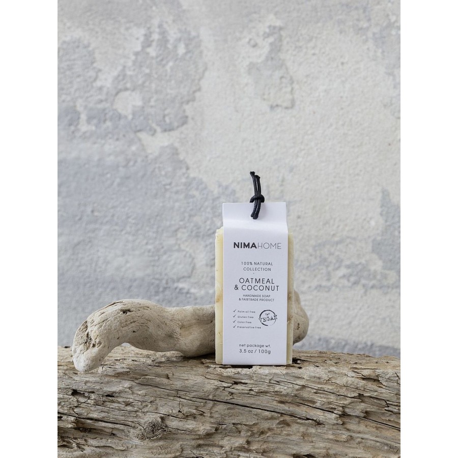 Σαπούνι Απολέπισης 100g Grain Oatmeal & Coconut Nima Home