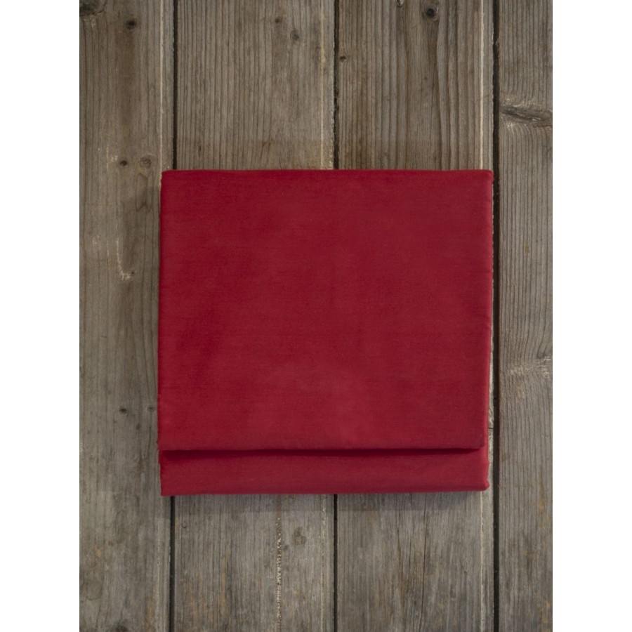 Σεντόνι Ημίδιπλο Superior Satin Red 180X260 Nima Home
