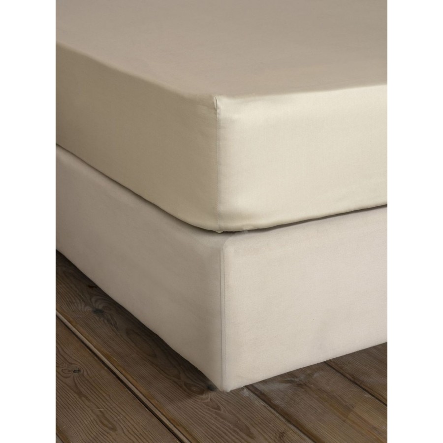 Σεντόνι Μονό Με λάστιχο Superior Satin Beige 100X200+34 Nima Home Σεντόνι Μονό Με λάστιχο Superior Satin Beige 100X200+34 Nima Home