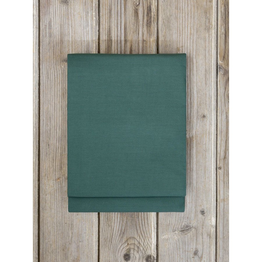 Σεντόνι Υπέρδιπλο Unicolors Pine Green 240X260 Nima Home