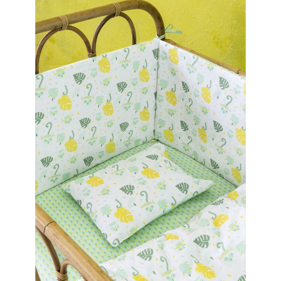 Σετ Κούνιας Σεντόνια Κουβερλί Πάντα Akunga Nima Home