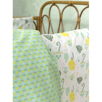 Σετ Κούνιας Σεντόνια Κουβερλί Πάντα Akunga Nima Home