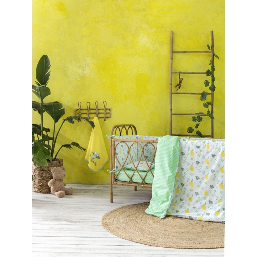 Σετ Κούνιας Σεντόνια Κουβερλί Πάντα Akunga Nima Home