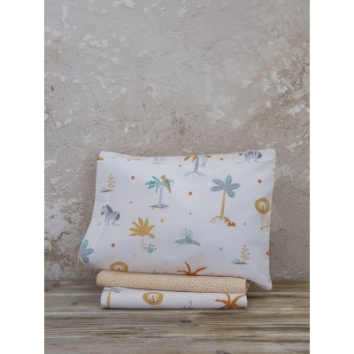 Σετ Κούνιας Σεντόνια - Κουβερλί - Πάντα Baloo Nima Home