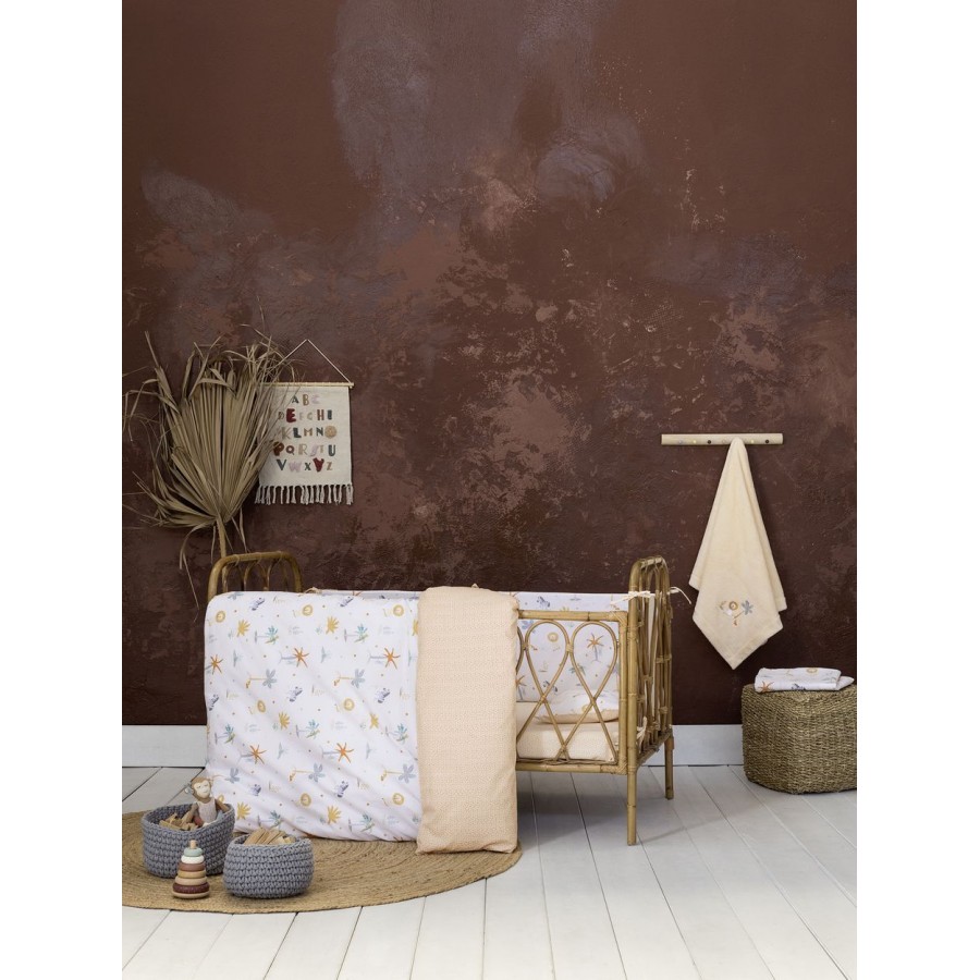 Σετ Κούνιας Σεντόνια - Κουβερλί - Πάντα Baloo Nima Home