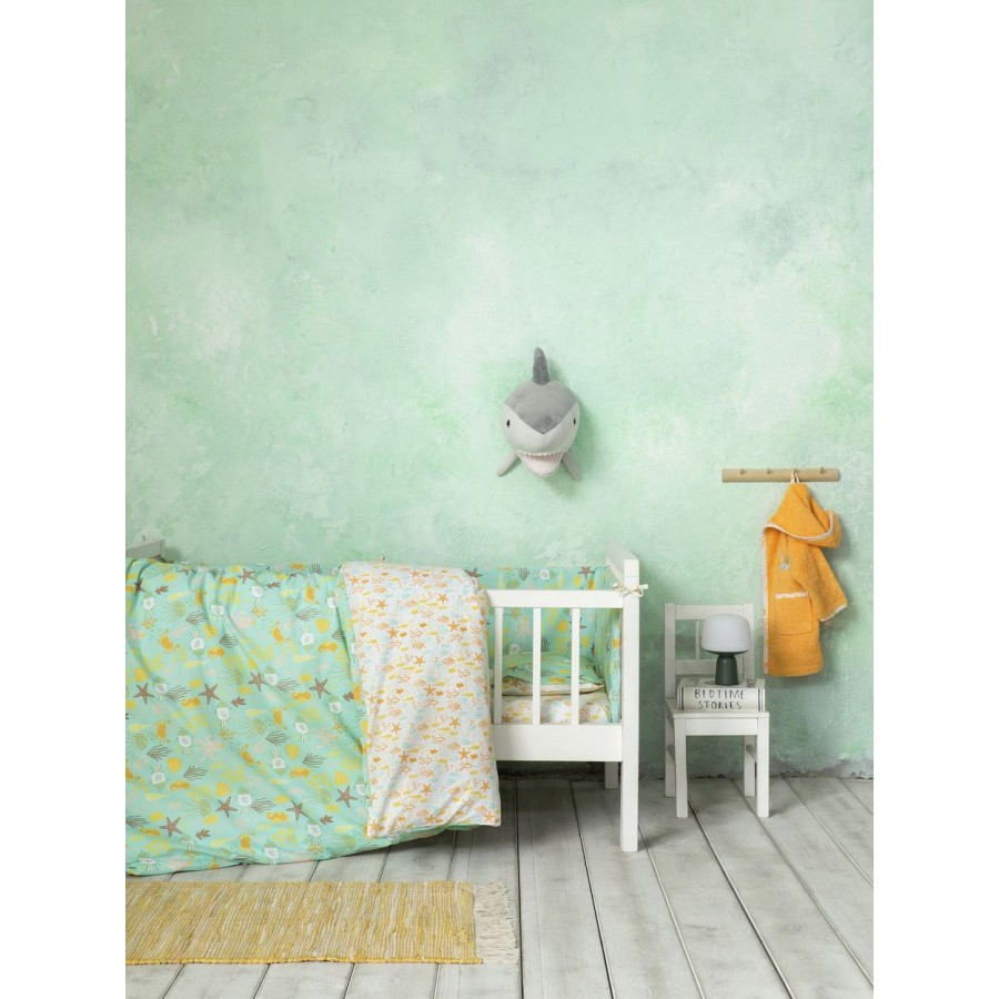 Σετ Κούνιας Σεντόνια Κουβερλί Πάντα Oceanis Nima Home