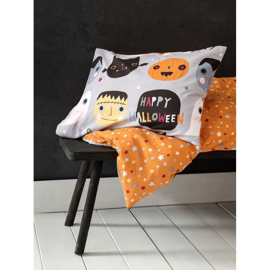 Σετ Παιδικά Σεντόνια Μονά Happy Halloween 170X255 Nima Home