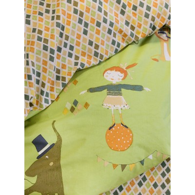 Σετ Παιδικά Σεντόνια Μονά Με λάστιχο Circus 100X200+30 Nima Home