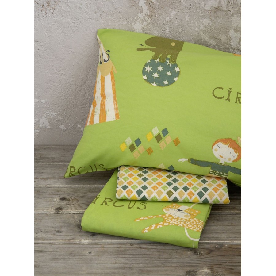 Σετ Παιδικά Σεντόνια Μονά Με λάστιχο Circus 100X200+30 Nima Home