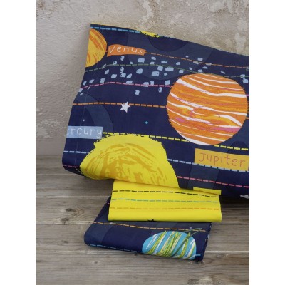 Σετ Παιδική Παπλωματοθήκη Μονή Solar System 160X240 Nima Home Σετ Παιδική Παπλωματοθήκη Μονή Solar System 160X240 Nima Home