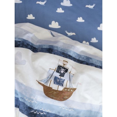 Σετ Παιδική Παπλωματοθήκη Μονή Yo-Ho-Ho 160X240 Nima Home