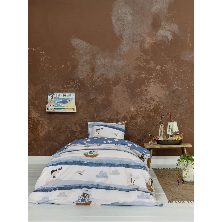 Σετ Παιδική Παπλωματοθήκη Μονή Yo-Ho-Ho 160X240 Nima Home