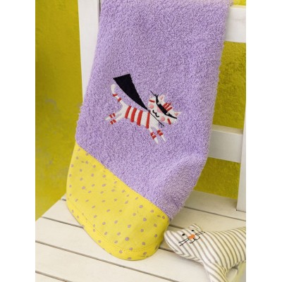 Σετ Πετσέτες Παιδικές 2Τμχ Super Girls Nima Home