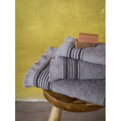 Σετ Πετσέτες Shein Gray Nima Home