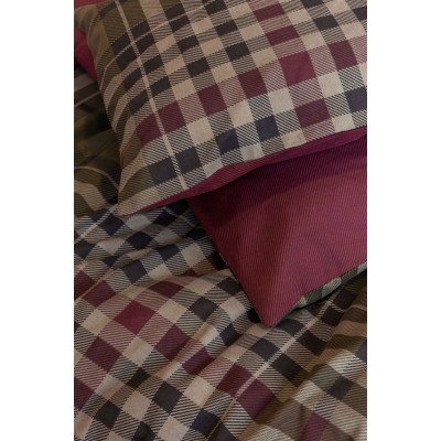Σετ Σεντόνια Διπλά Edward Φανελένια 220X260 Nima Home