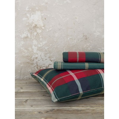 Σετ Σεντόνια Διπλά Φανελένια Cheers 220X260 Nima Home