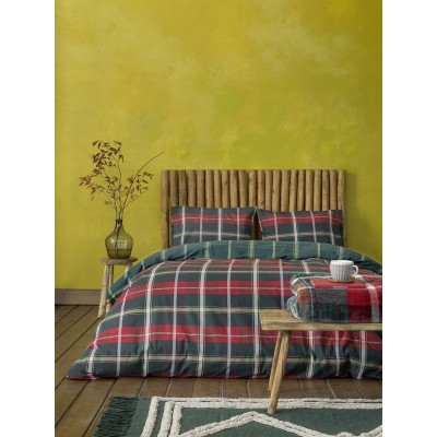 Σετ Σεντόνια Διπλά Φανελένια Cheers 220X260 Nima Home