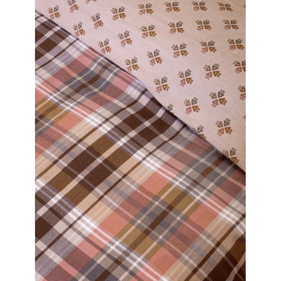 Σετ Σεντόνια Διπλά Φανελένια Dakota 220X260 Nima Home