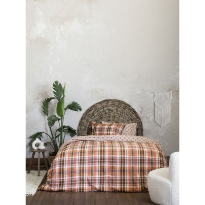 Σετ Σεντόνια Διπλά Φανελένια Dakota 220X260 Nima Home