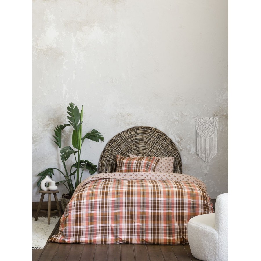 Σετ Σεντόνια Διπλά Φανελένια Dakota 220X260 Nima Home