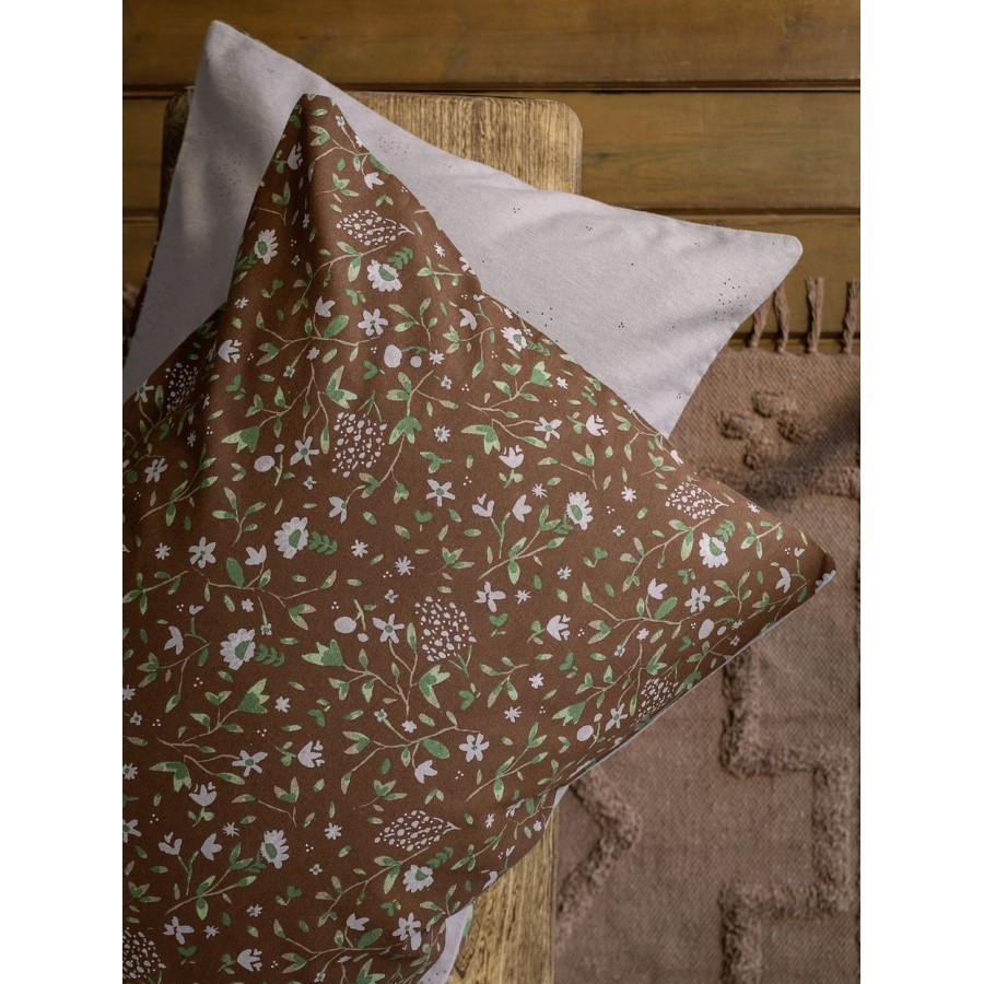 Σετ Σεντόνια Διπλά Φανελένια Wildflower 220X260 Nima Home