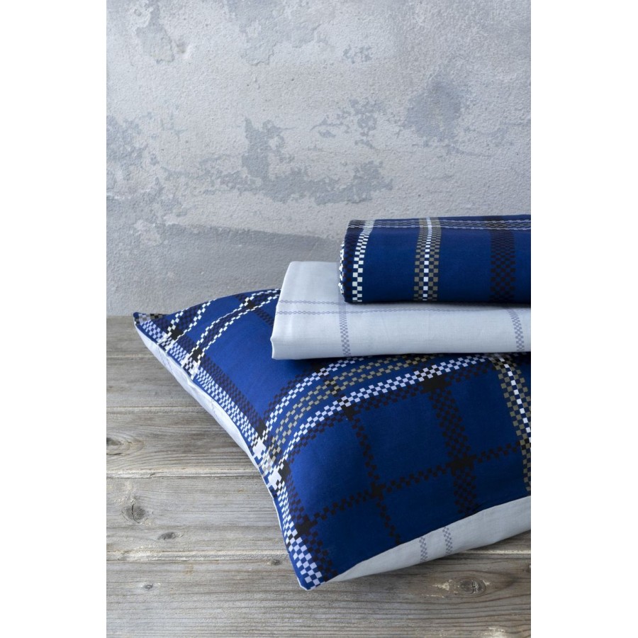 Σετ Σεντόνια Διπλά Kester Blue 220X260 Nima Home