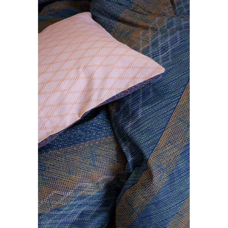 Σετ Σεντόνια Διπλά Moeder Amberglow Φανελένια 220X260 Nima Home