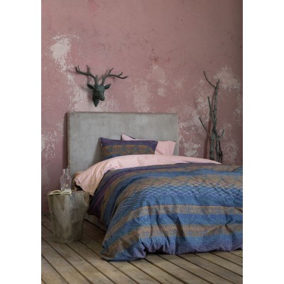 Σετ Σεντόνια Διπλά Moeder Amberglow Φανελένια 220X260 Nima Home