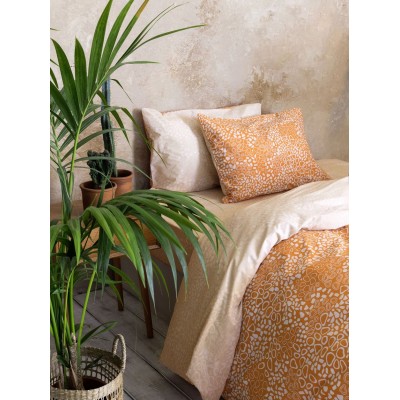 Σετ Σεντόνια King Size Mamba Deep Orange 270X280 Nima Home