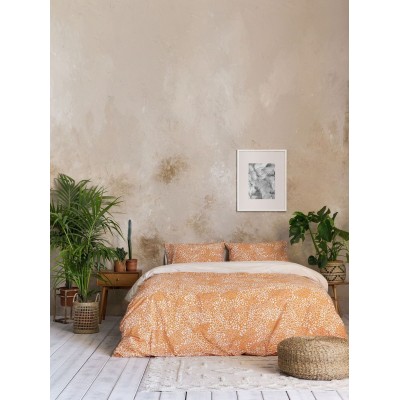 Σετ Σεντόνια King Size Mamba Deep Orange 270X280 Nima Home