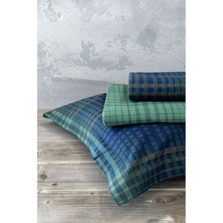 Σετ Σεντόνια King Size με Λάστιχο Ardor Green 180X200+32 Nima Home
