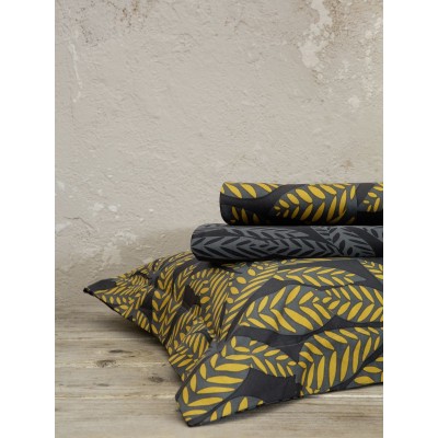 Σετ Σεντόνια King Size Με λάστιχο Woods 180X200+32 Nima Home