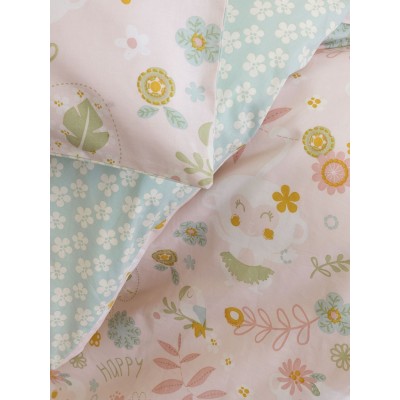 Σετ Σεντόνια Κούνιας Με λάστιχο Happy Monkey 70X140+15 Nima Home Σετ Σεντόνια Κούνιας Με λάστιχο Happy Monkey 70X140+15 Nima Home