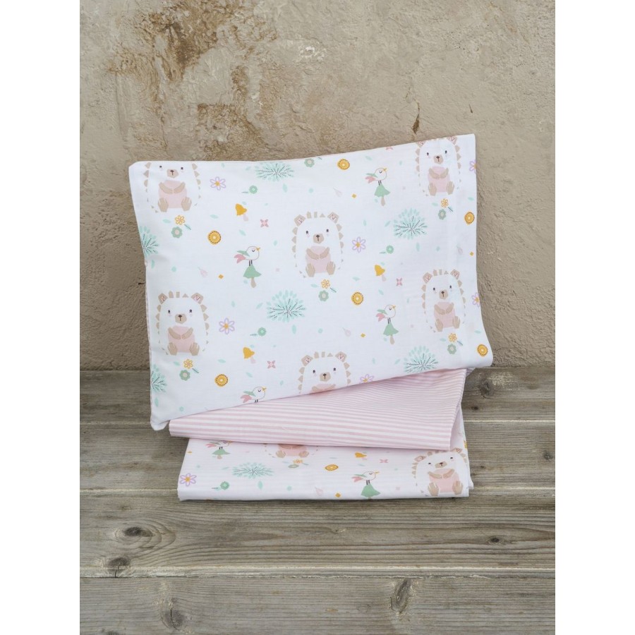 Σετ Σεντόνια Κούνιας Με λάστιχο Hello Baby 70X140+15 Nima Home