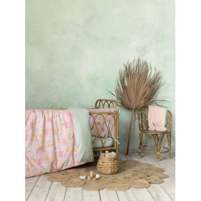 Σετ Σεντόνια Κούνιας Με λάστιχο Little Paradise 70X140+15 Nima Home Σετ Σεντόνια Κούνιας Με λάστιχο Little Paradise 70X140+15 Nima Home