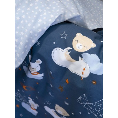 Σετ Σεντόνια Κούνιας Με λάστιχο Nighty Night 70X140+15 Nima Home