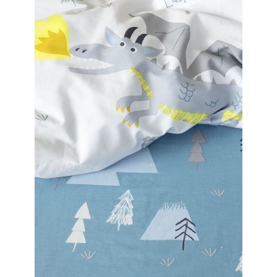 Σετ Σεντόνια Μονά Dragon Lair 170X255 Nima Home