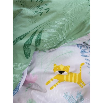 Σετ Σεντόνια Μονά με Λάστιχο Jungle Gang 100X200+30 Nima Home