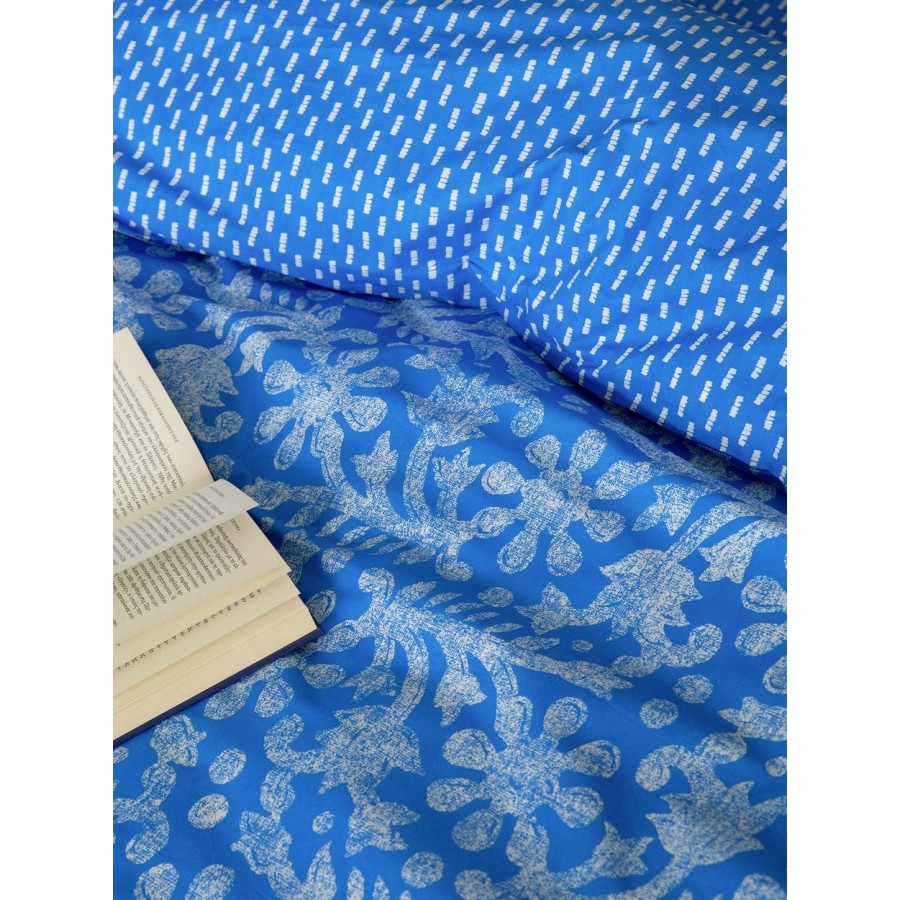 Σετ Σεντόνια Μονά Salma Blue 170X260 Nima Home