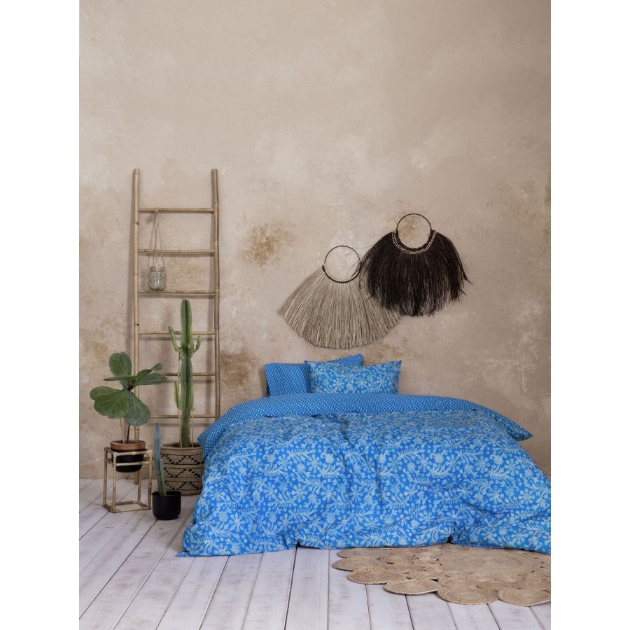 Σετ Σεντόνια Μονά Salma Blue 170X260 Nima Home