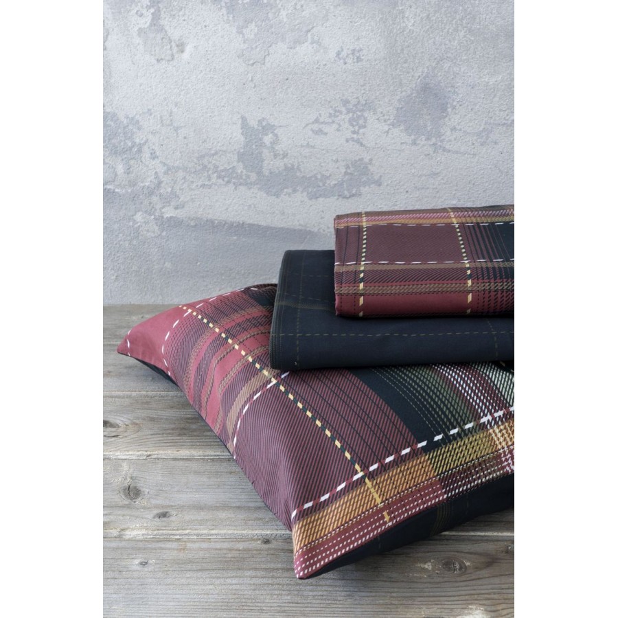 Σετ Σεντόνια Υπέρδιπλα Couture Wine Red 240X260 Nima Home Σετ Σεντόνια Υπέρδιπλα Couture Wine Red 240X260 Nima Home